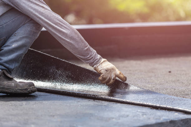 Professional Waterproofing technician working in Wixom, MI